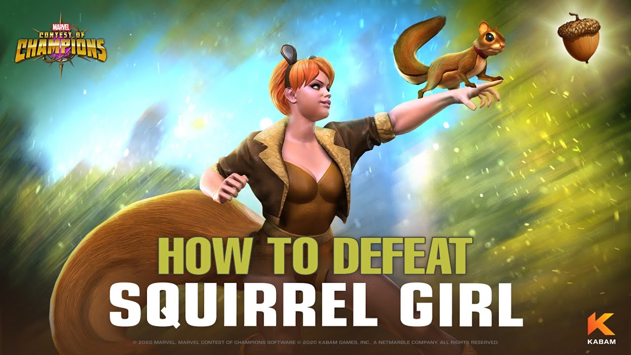 Defeat Squirrel How to EASILY defeat Squirrel Girl (Uncollected) Fully Breakdown ...