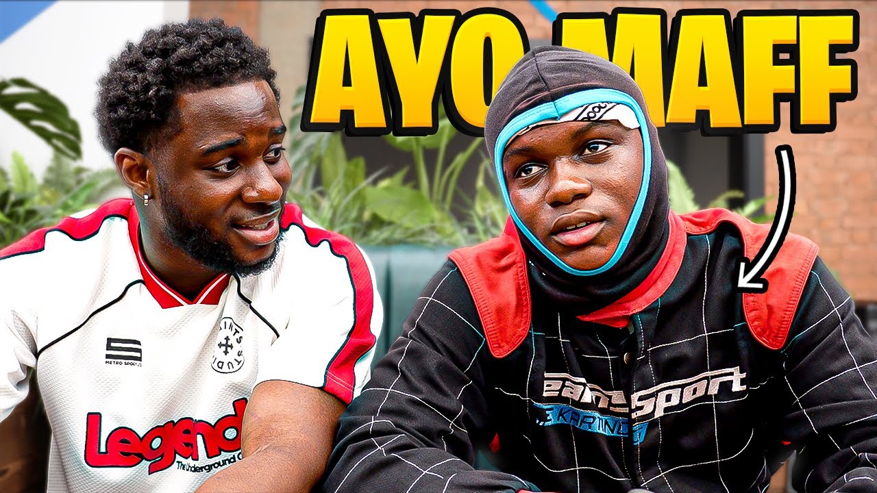 SPENDING THE DAY WITH AYO MAFF IN LONDON🇬🇧