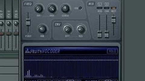 FLStudio - Fruity Vocoder.
