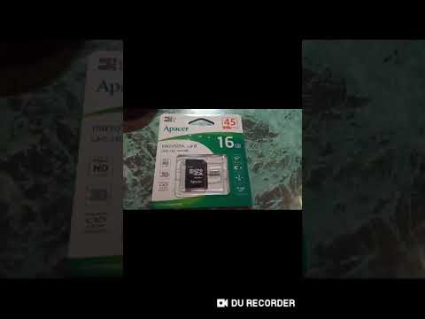 Карта памяти Apacer micro SD 16 GB.