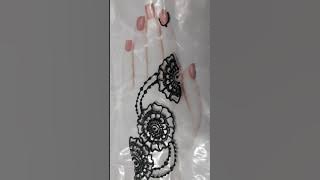 #WA #mehndi  #simple designs Simple easy back hand design WA mendhi designs