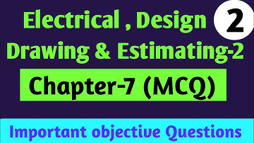 Service connection MCQ| EDDE2 mcq| 6 semester| edde2 objective question| electrical department