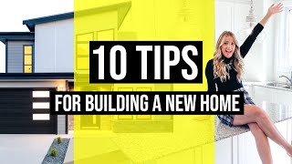 New Construction Home Tips | DON&#39;T MAKE THESE MISTAKES!!!