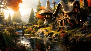 Journey to a Peaceful Fairy Tale House 🌿 Magical Forest Music and Flute  for Deep Relaxation, Rest