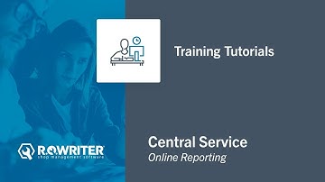 Central Service | Online Reporting