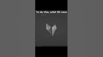 Move Camera in Blender | Blender Tutorial | #shorts  #3d  #blender