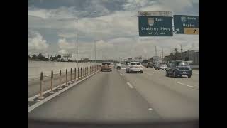 Car Spinning Out on Interstate Miraculously Dodges Traffic || ViralHog
