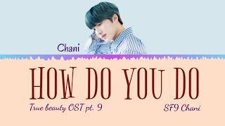 SF9 CHANI - HOW DO YOU DO (True Beauty OST pt. 9) Lyrics (color coded lyrics Han_Rom_Eng)