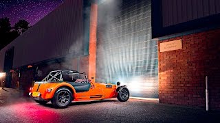 Automotive Photography Retouching of a Caterham 7 Supersprint