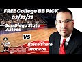 College Basketball Pick - San Diego State vs Boise State Prediction, 2/22/2022 Expert Best Bets