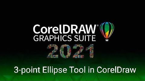 3-point Ellipse Tool in CorelDraw | Coreldraw Tutorial |