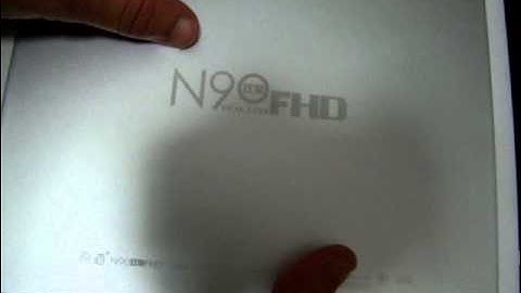 Vido N90FHD Tablet PC Retina Yuandao N90 Dual Core FHD Review