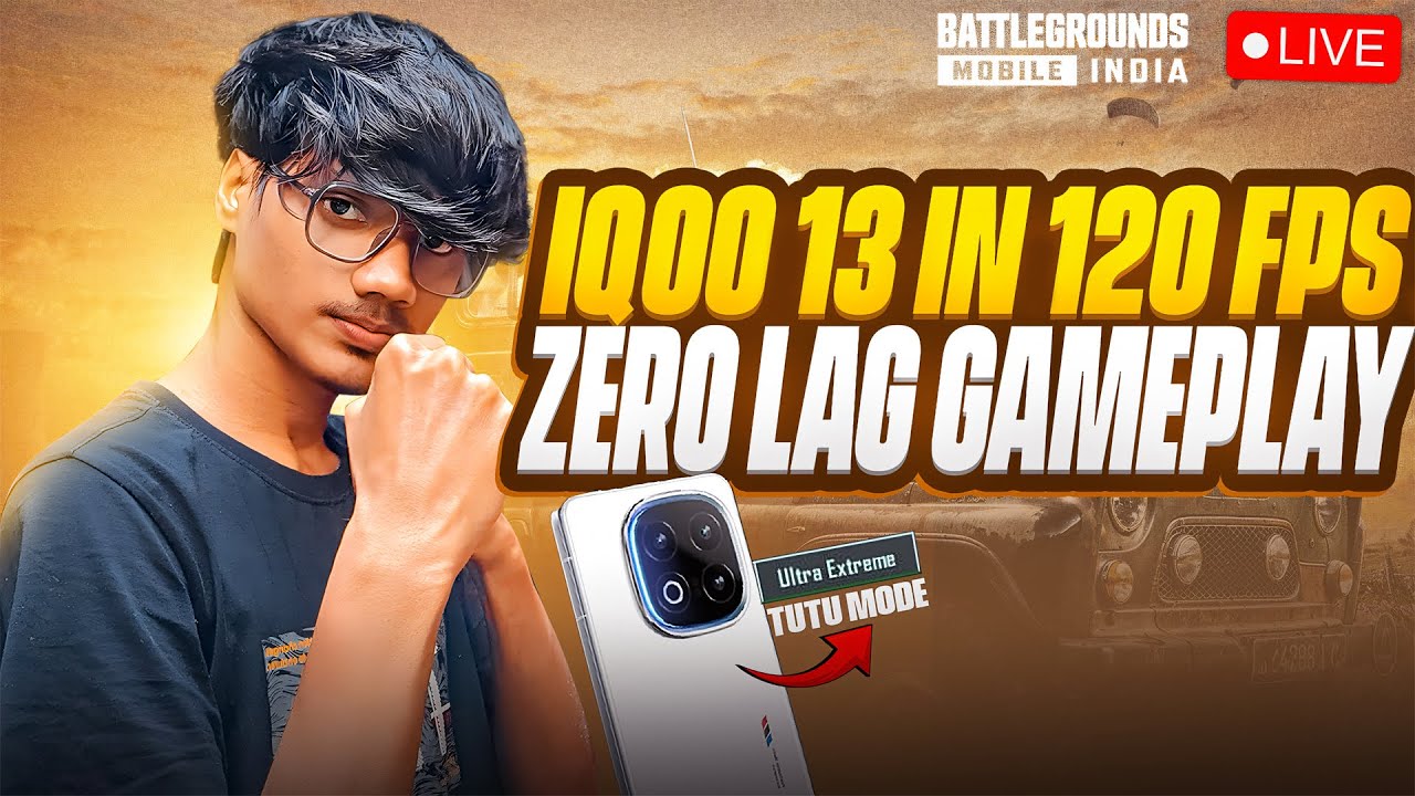 IQOO 13 BGMI TEST WITH FPS METER 😲🔥 | LIVE TEST | PERFORMACE & GAMEPLAY ...