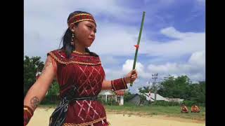 Tarian sumpit dr Dayak kalimantan barat POS SEI BERUANG YONIF R 301/PKS