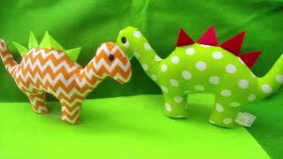Fabric soft toy | Baby Dinosaur