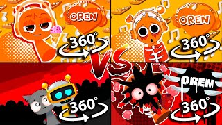 360º VR Incredibox Sprunki Animated Intro PHASE 1 vs PHASE 2 vs PHASE 3 vs PHASE 4