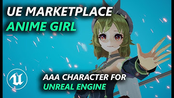 Anime Girl Cleric Trailer - Unreal Marketplace