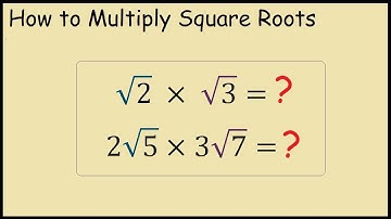 How to multiply two square roots