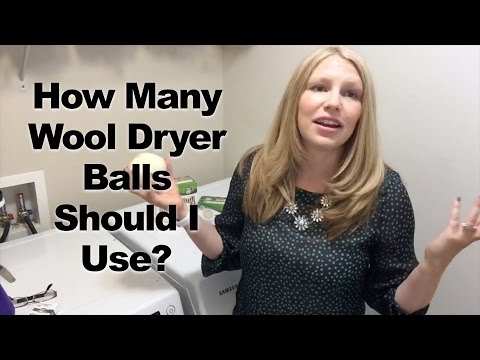 Video: Mengapa menggunakan bola pengering wol yang dikempa?