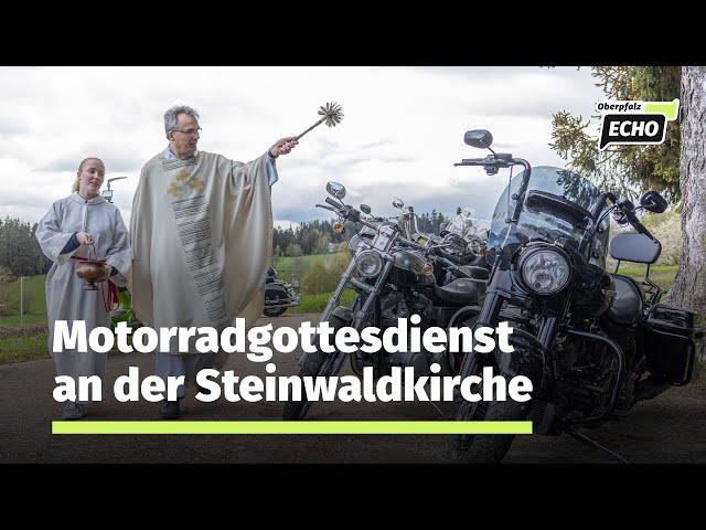 Motorradgottesdienst im Steinwald: Einen gesegneter Start in die Motorradsaison