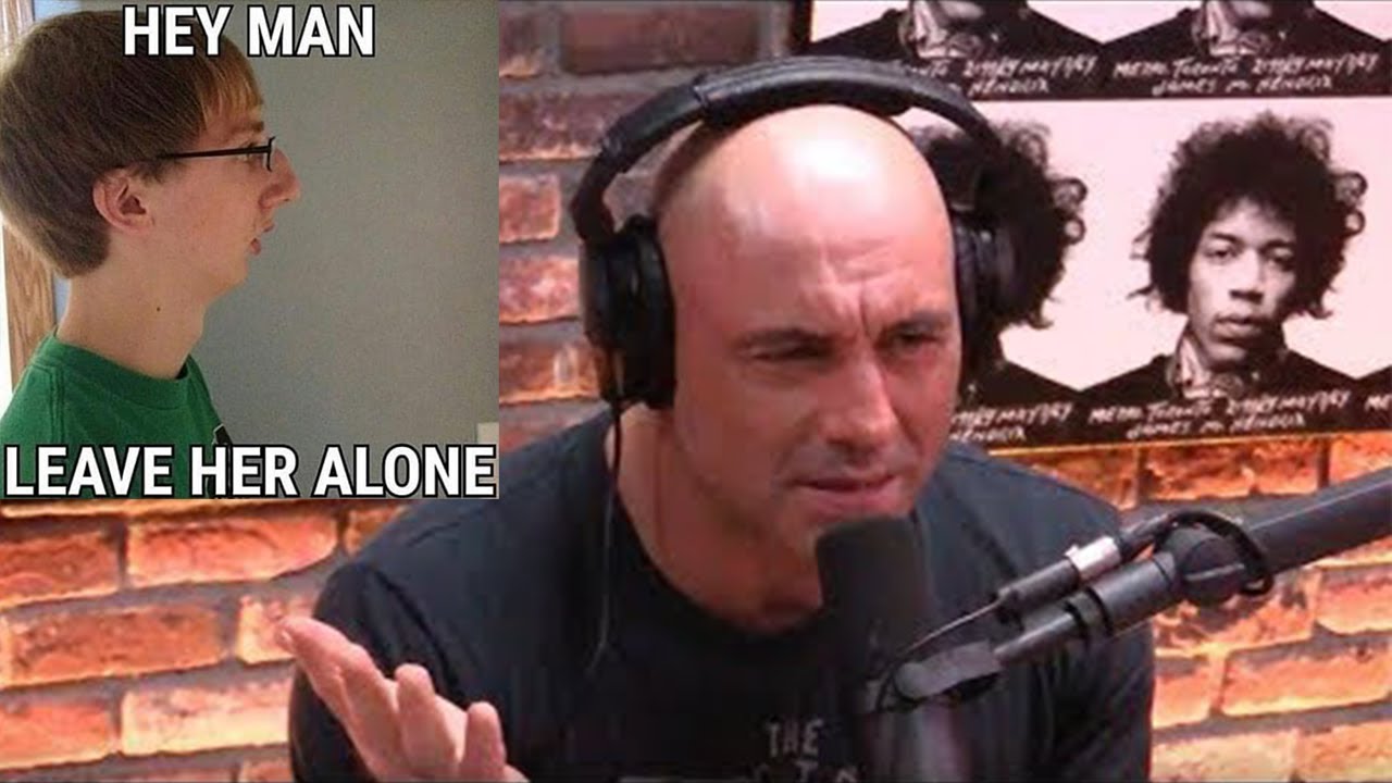White Knight tries to CANCEL Joe Rogan - YouTube