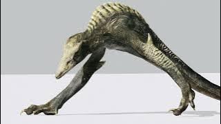 [blender] skullcrawler walk cycle animation