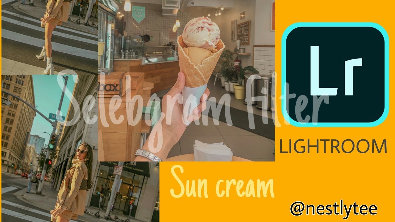 SELEBGRAM FILTER LIGHTROOM || SUN CREAMY LIGHTROOM PRESET