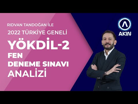 2022 Türkiye Geneli YÖKDİL-2 FEN DENEME SINAVI ANALİZİ