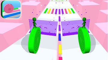 LAYERS ROLL 💇‍♀️👠 All Levels Walkthrough iOS, Android New Game Update Max Level 70 - 71