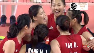 China vs Kazakhstan l 2018 Asian Game Women Volleyball l Group Stage