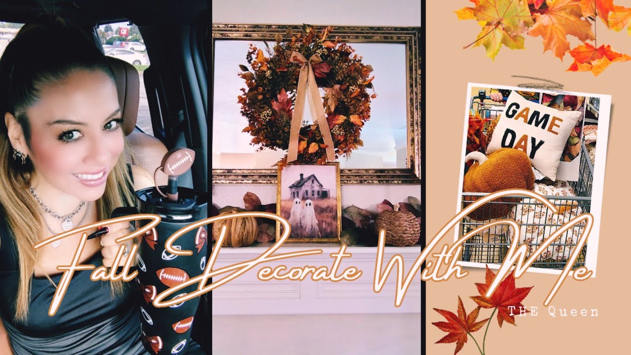 Cozy Fall Decorating!! Getting Ready for Fall & Halloween in My Beautiful New Home 