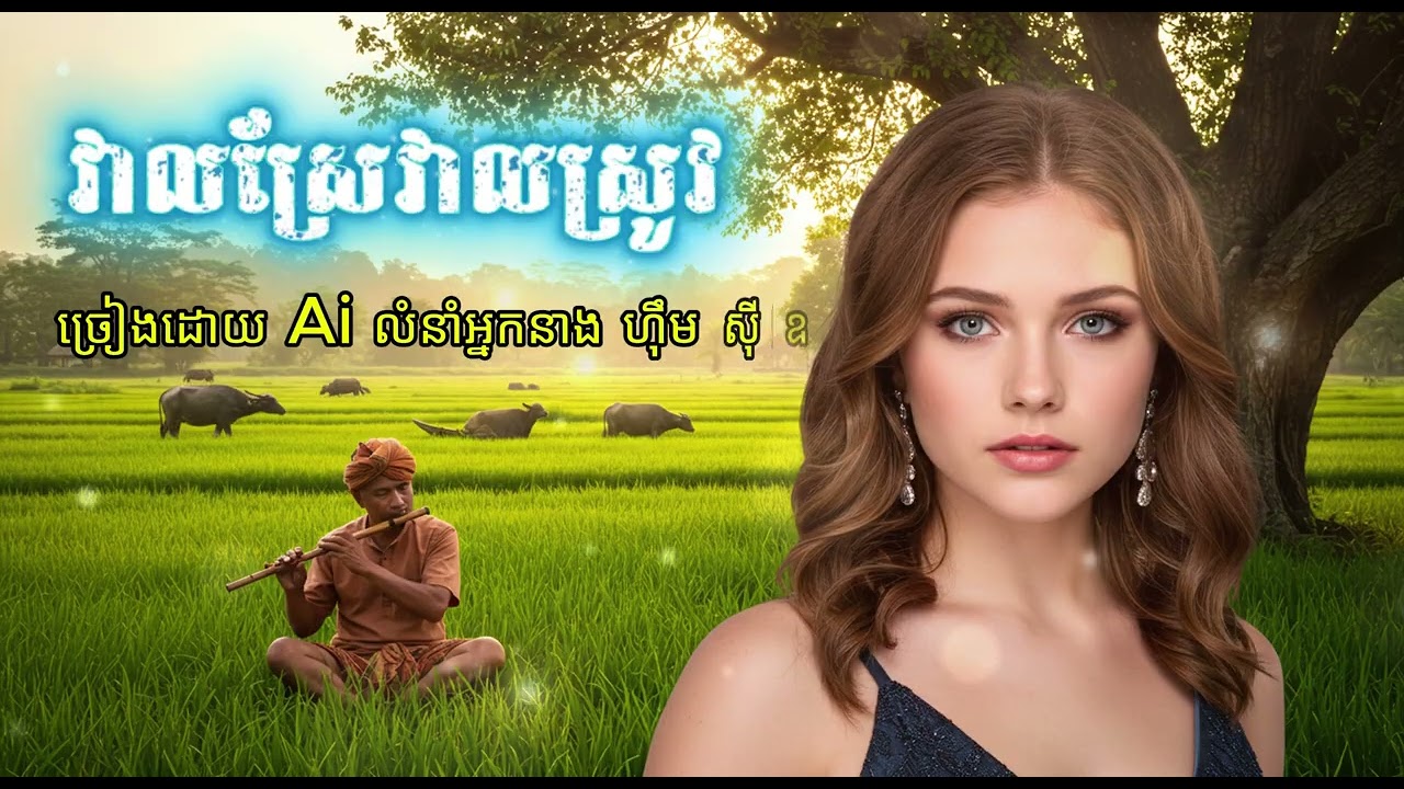 វាលស្រែវាលស្រូវ - ហ៊ឹម ស៊ីវន Ai Cover Song | English Version 2025