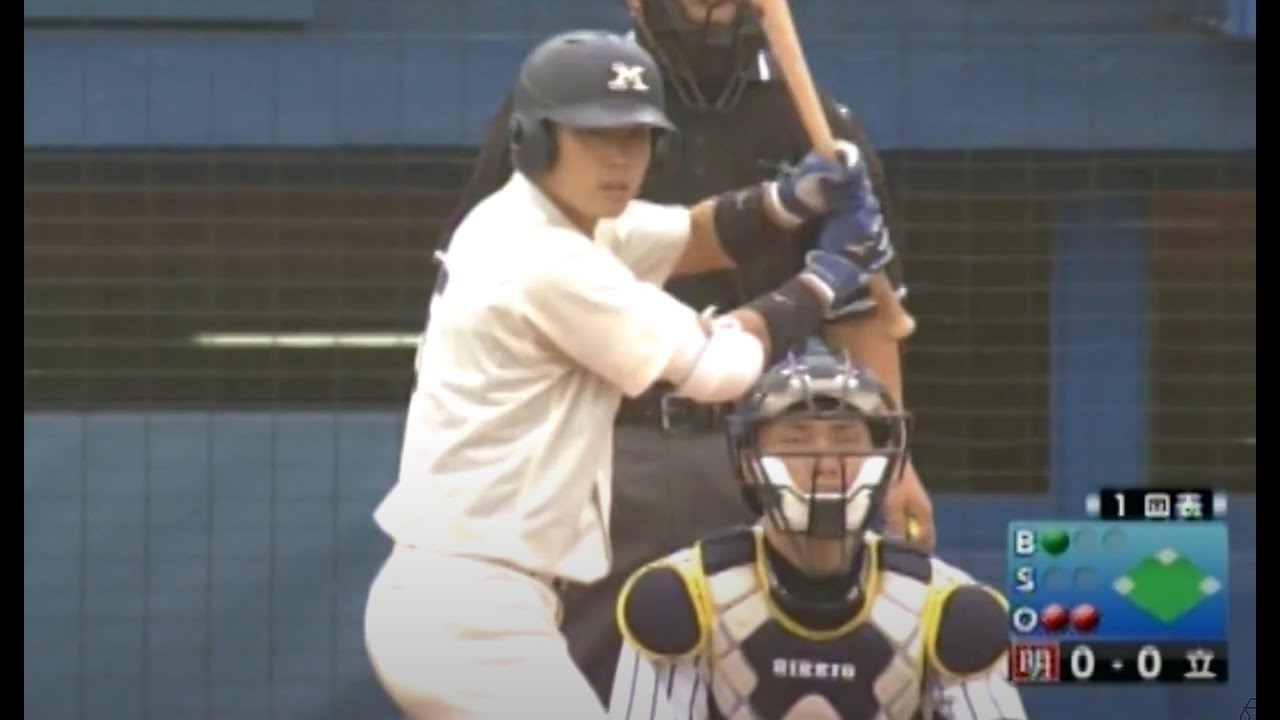 糸原健斗選手 明治大学時代の貴重映像(阪神タイガース／2021年