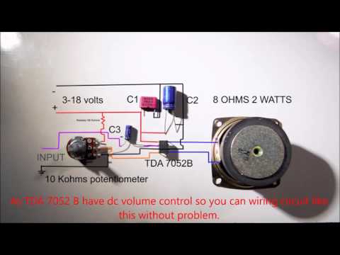 Speaker Volume Control Wiring Diagram