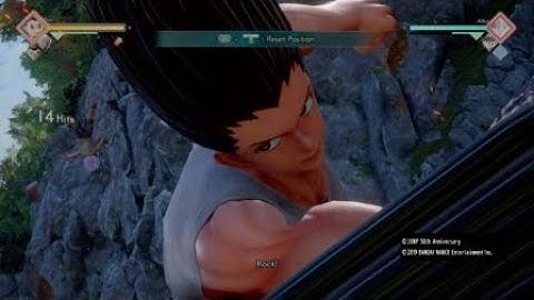 JUMP FORCE 100% Gon combo