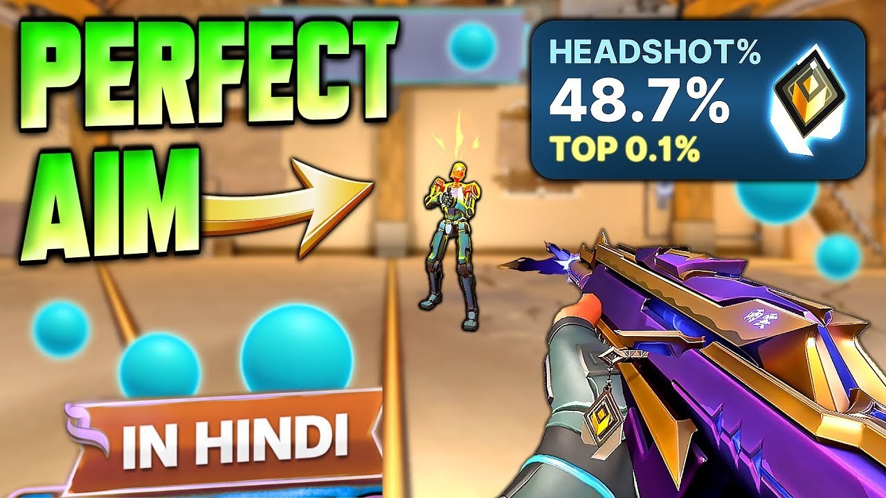How To Get BETTER AIM In Valorant | Pro Aim Tips & Settings (IN HINDI)