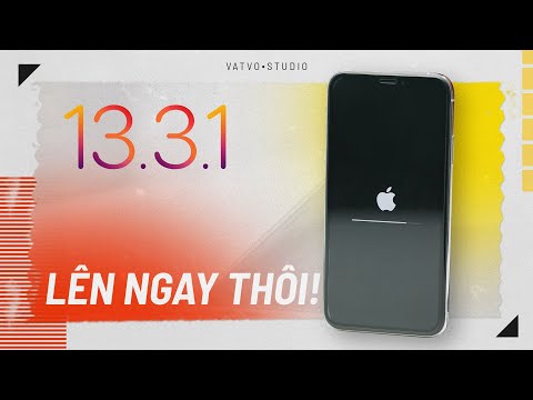 iOS 13.3.1 Pin trâu hơn, LÊN NGAY THÔI