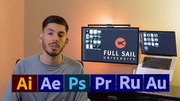Learning 6 Programs in 1 MONTH at Full Sail University | New Media Tools