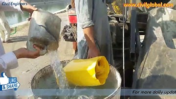 Mixing and Placing of Concrete |Concrete Construction in Slab|