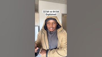 32 bit and 64 bit explained in simple terms #techexplained #pcgaming