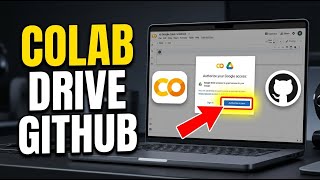 How to login to Google Colab with Drive and GitHub access - Easy Tutorial