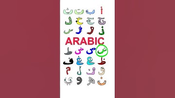 Song Arabic Alphabet Lore #alphabetlore #shorts