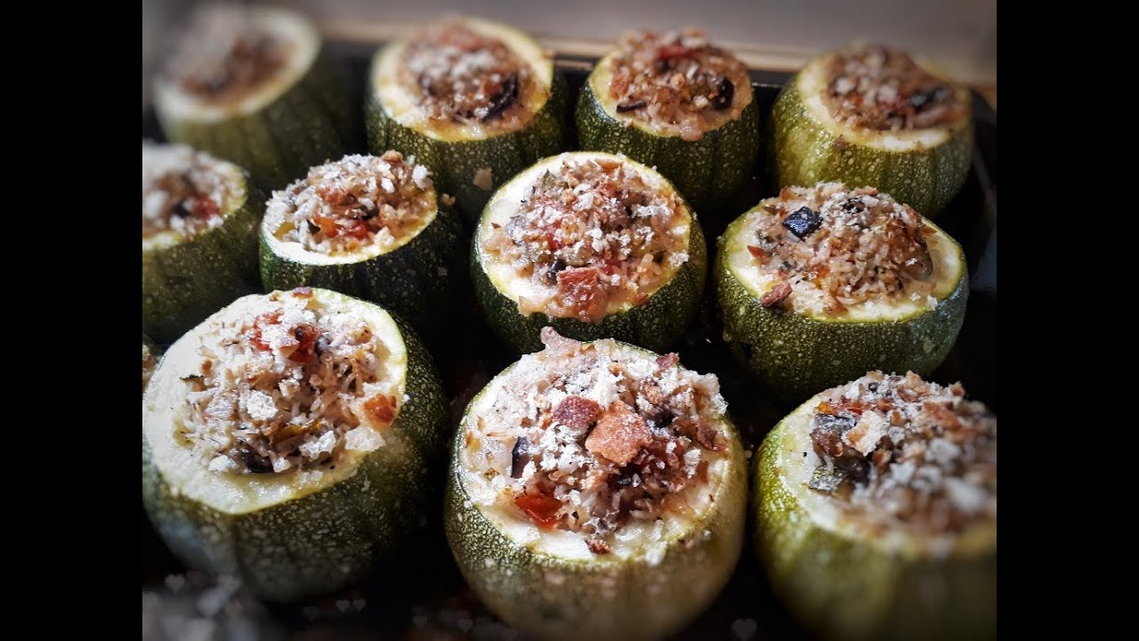 COURGETTES FARCIES AU RIZ ET À LA FETA FAÇON POPOTE