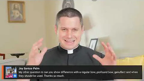 Bowing vs. Genuflecting