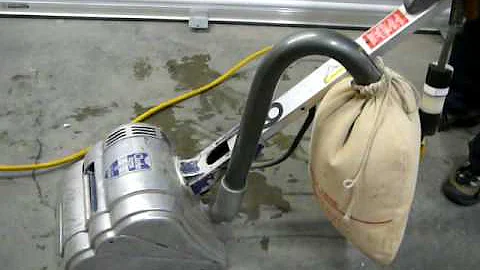 Clarke DU-8 drum sander for floors