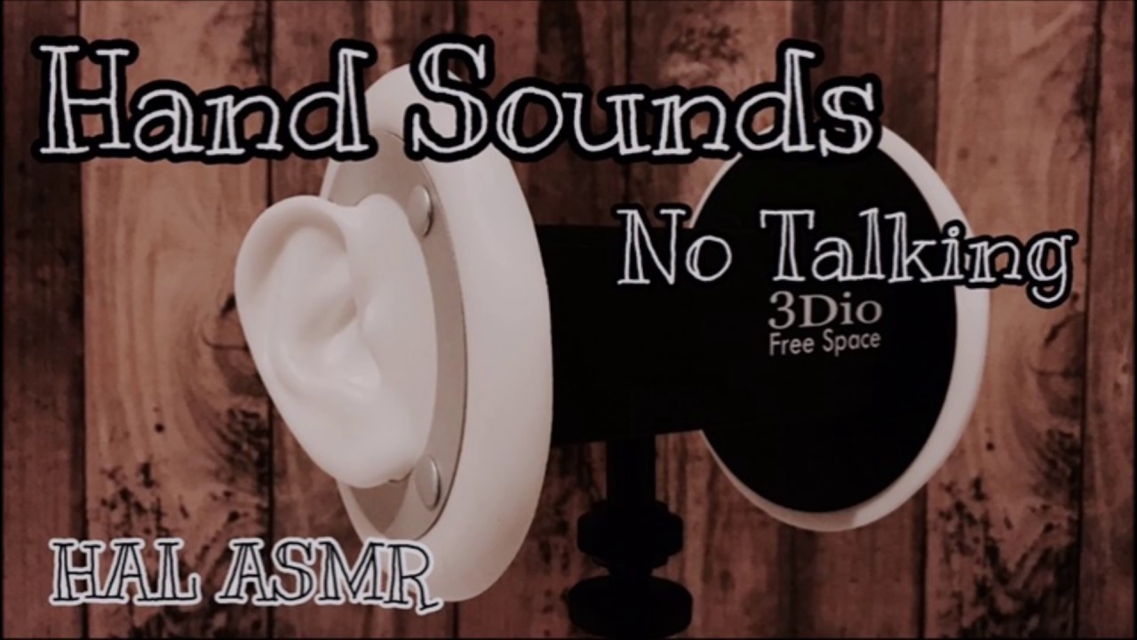 【ASMR】(立体感重視)頭の周りで手を擦る音/Hand Sounds&Finger Fluttering Around Your Head【音フェチ】No Talking-Binaural-3dio