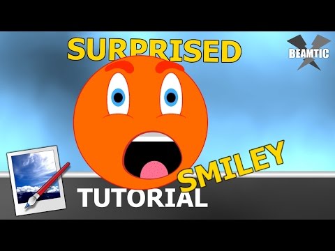 How to Make a Surprised Smiley in Paint.NET