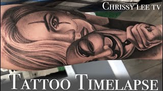 TATTOO TIME LAPSE | CHRISSY LEE