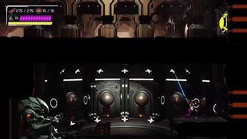 I found the 2-tile clip in Metroid Dread :)