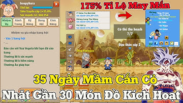 Ngọc Rồng Online - Hành Trình 35 Ngày Cắn Cỏ Treo Sét Kích Hoạt Với 175% Tỷ Lệ May Mắn Sẽ Ra Sao ?